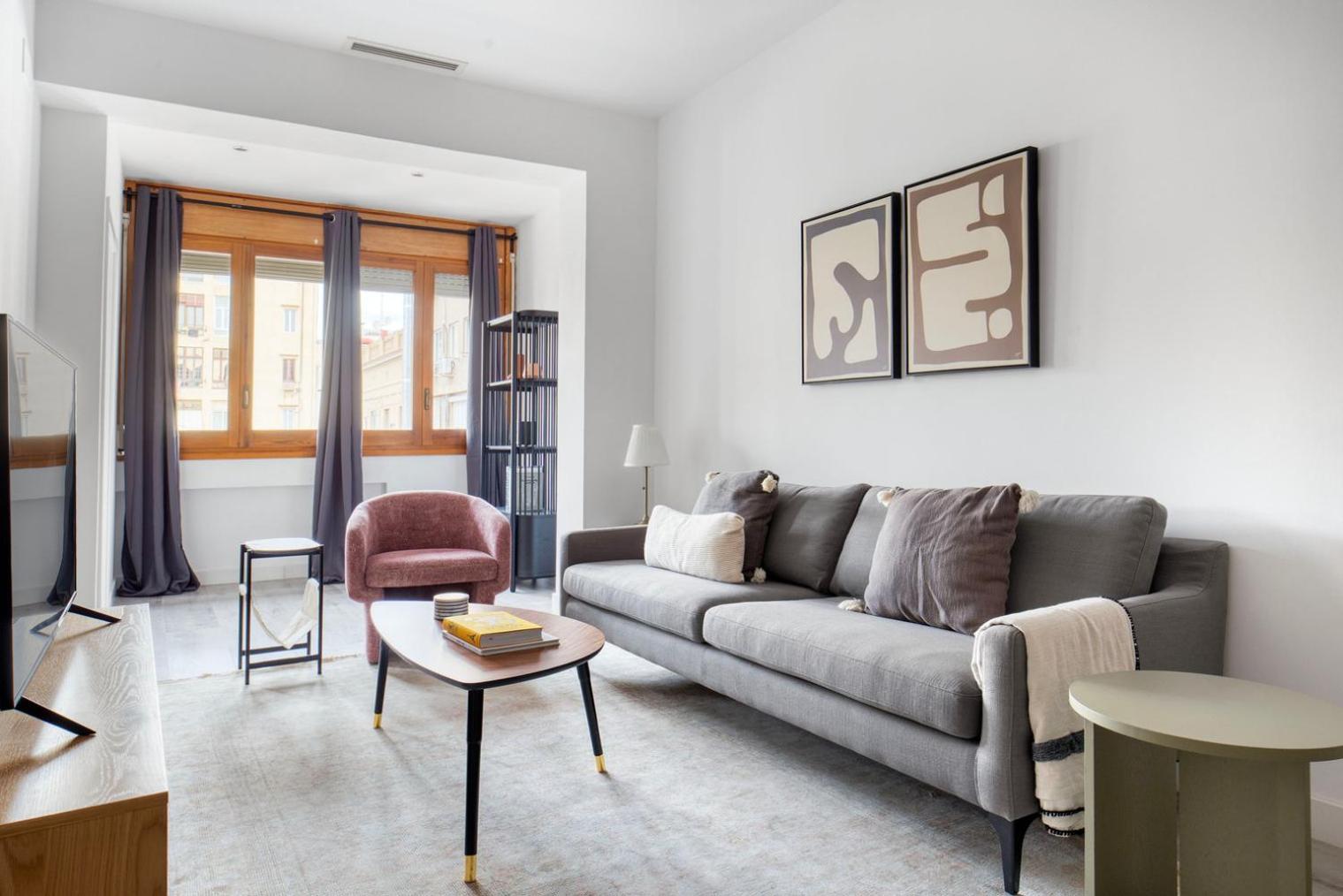 Blueground La Dreta De Leixample Furnished Bcn-112 Apartment Barcelona